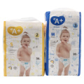 Free Shipping Good Quality Printed Diaper Baby Size S Plastic Tape Absorbent Baby Diapers